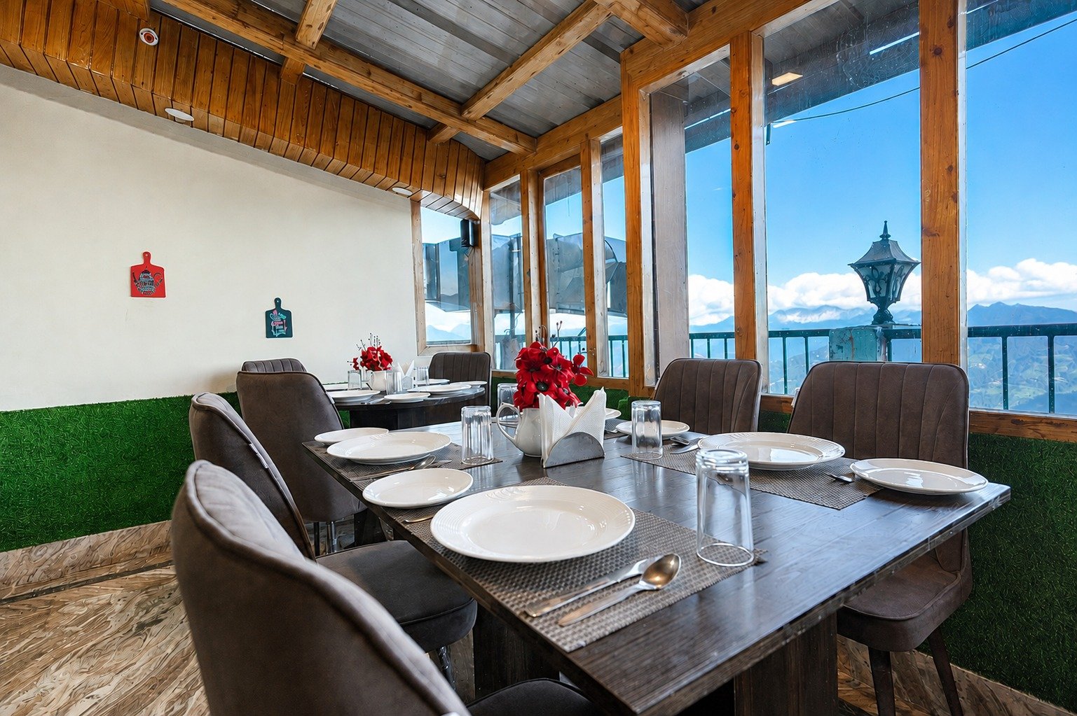 Rooftop Restaurant Cuisine