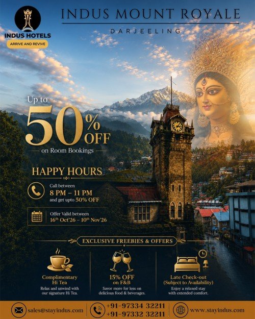 Durga Puja Escape to Darjeeling!